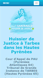 Mobile Screenshot of huissiernet.fr
